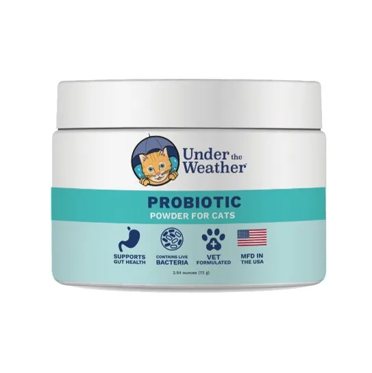 2.54oz Under the Weather Cat Probiotic Powder - Health/First Aid